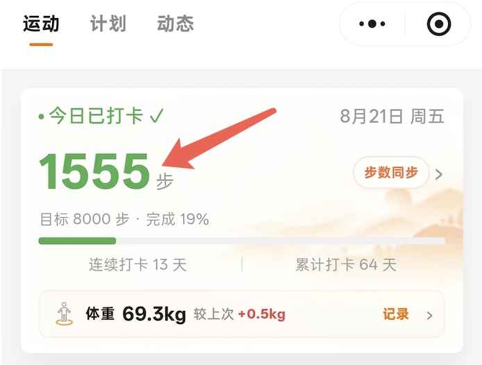 步数首页